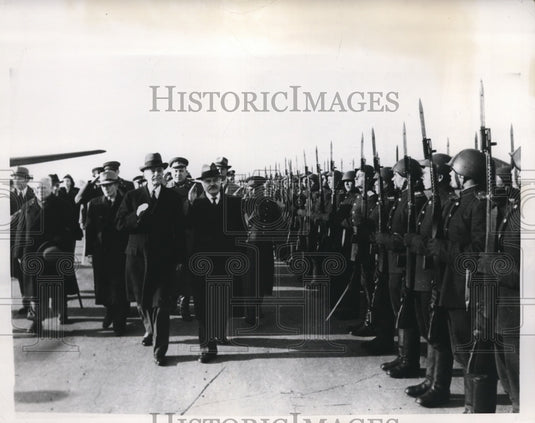 1948 Press Photo Cordell Hull, Tennessee Secretary of State, at Moscow in 1943 - Historic Images