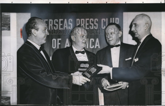 1958 Press Photo William Randolph Hearst Jr Editor-in-chief Hearst Newspaper - Historic Images