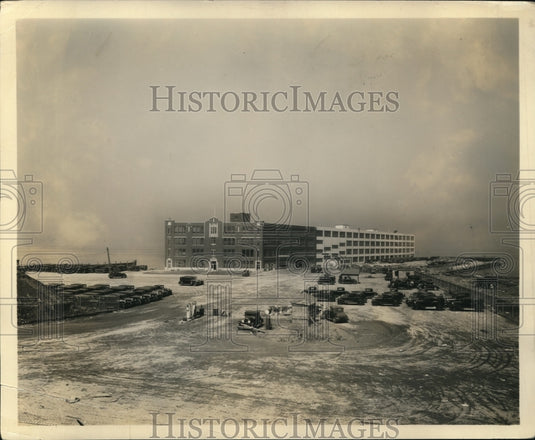 1930 Press Photo The site of Universal Auto Terminal of Cleveland - Historic Images