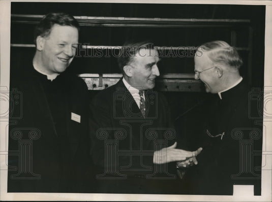 1939 Press Photo Speakers for National Catholic Social Action Congress - Historic Images