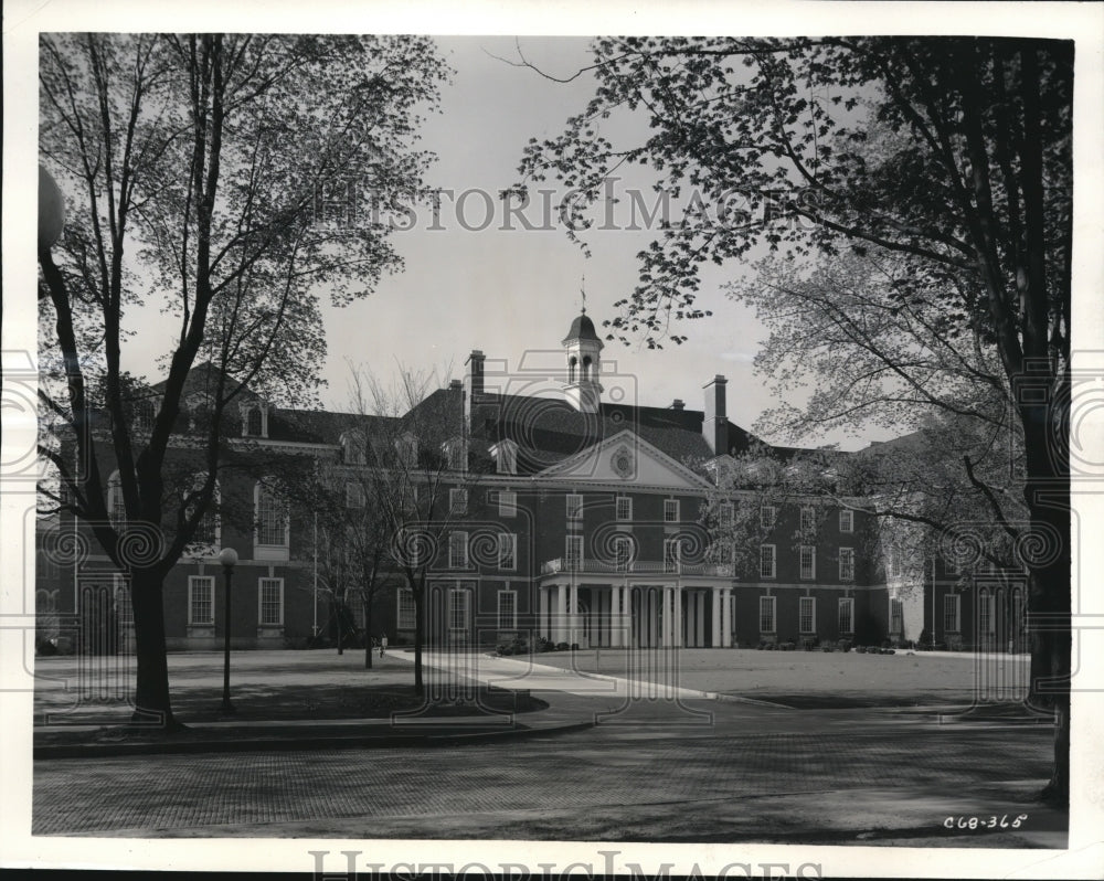 1941 Press Photo Illini Union bldg at University of Ill - Historic Images