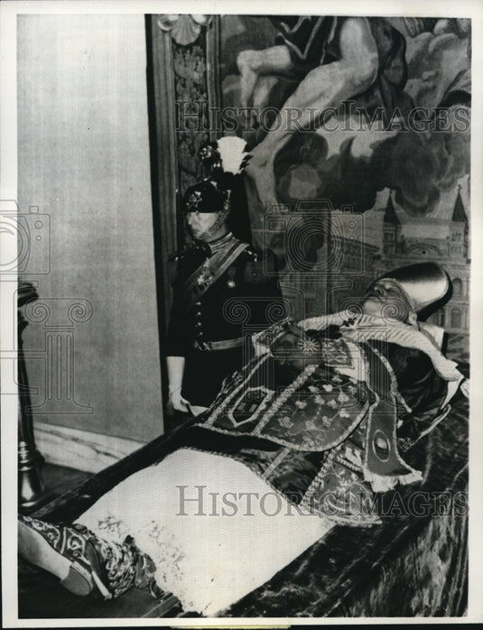 1963 Press Photo  Vatican City Italy, Pope John XXIII dies - Historic Images