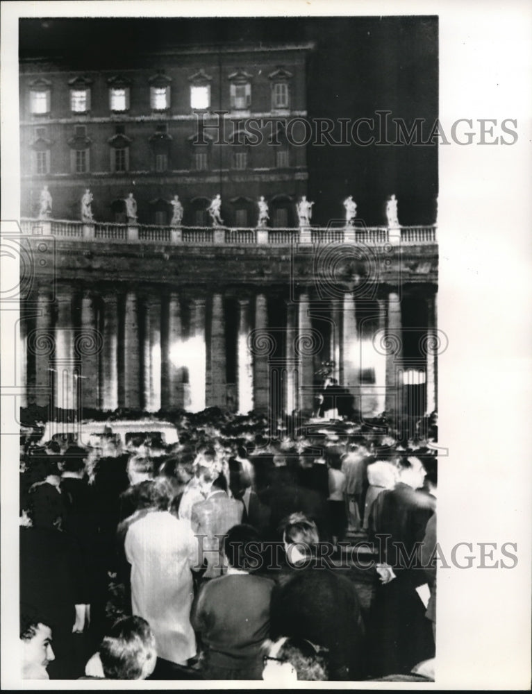 1963 Press Photo Vatican City Italy, Pope John XXIII lies near death - Historic Images