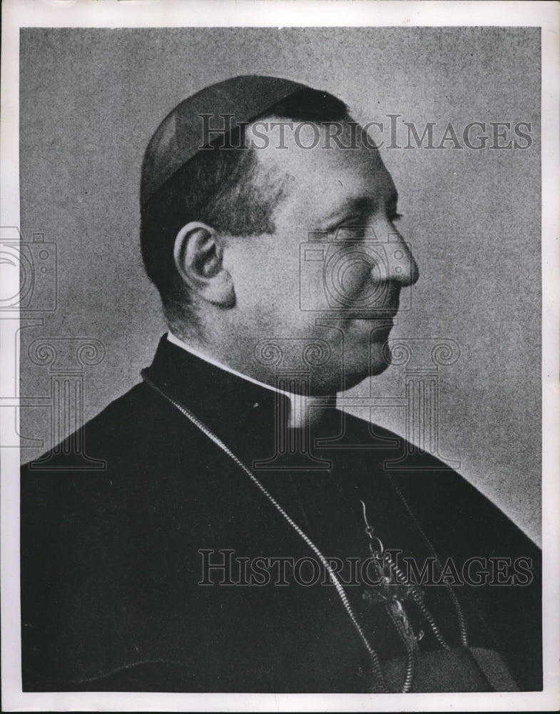 1951 Press Photo Archbishop Joseph Groesz of Hungary - Historic Images