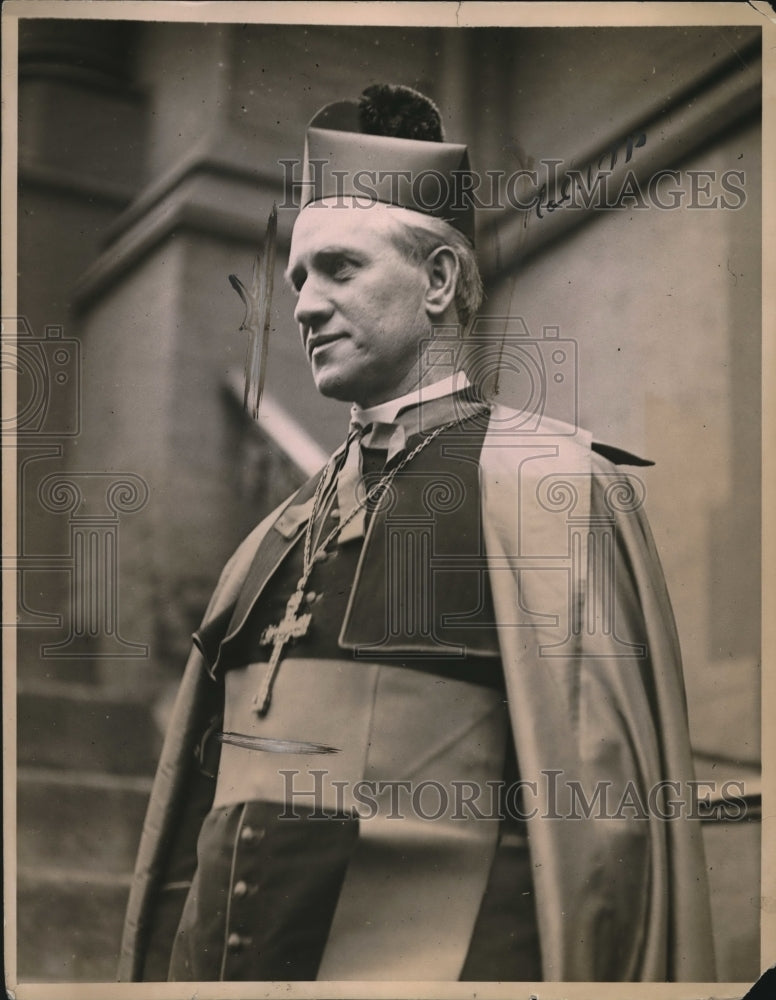 1919 Press Photo Patrick J Hayes named Archbishop of the New York - Historic Images