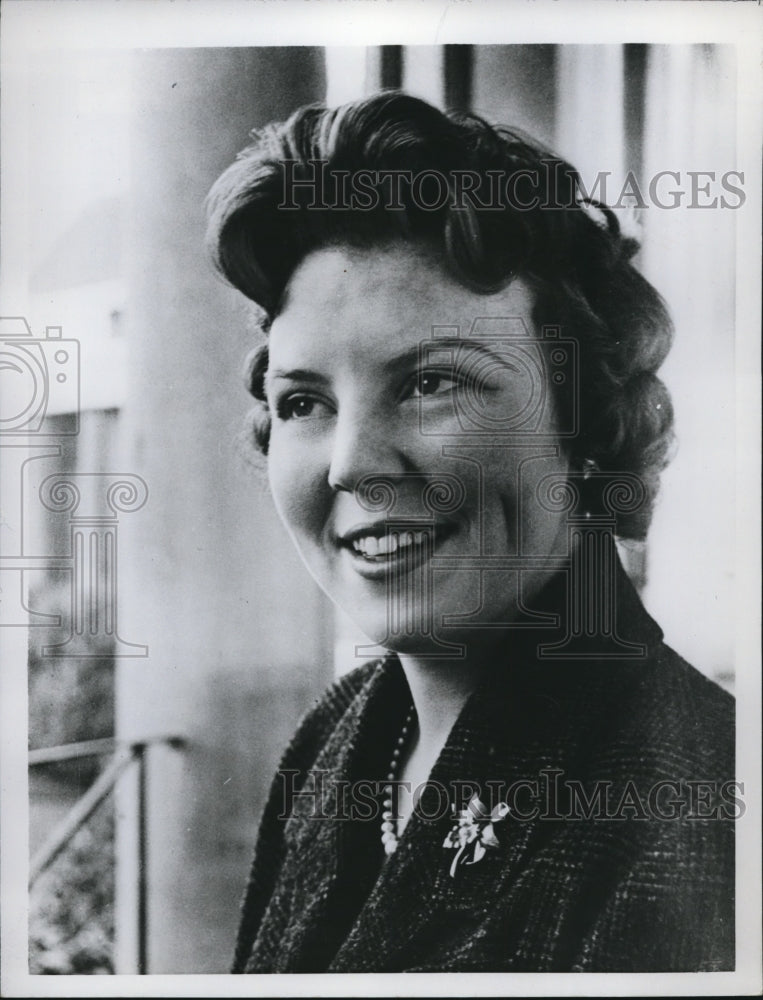 1961 Press Photo Princess Beatrix of Holland - Historic Images