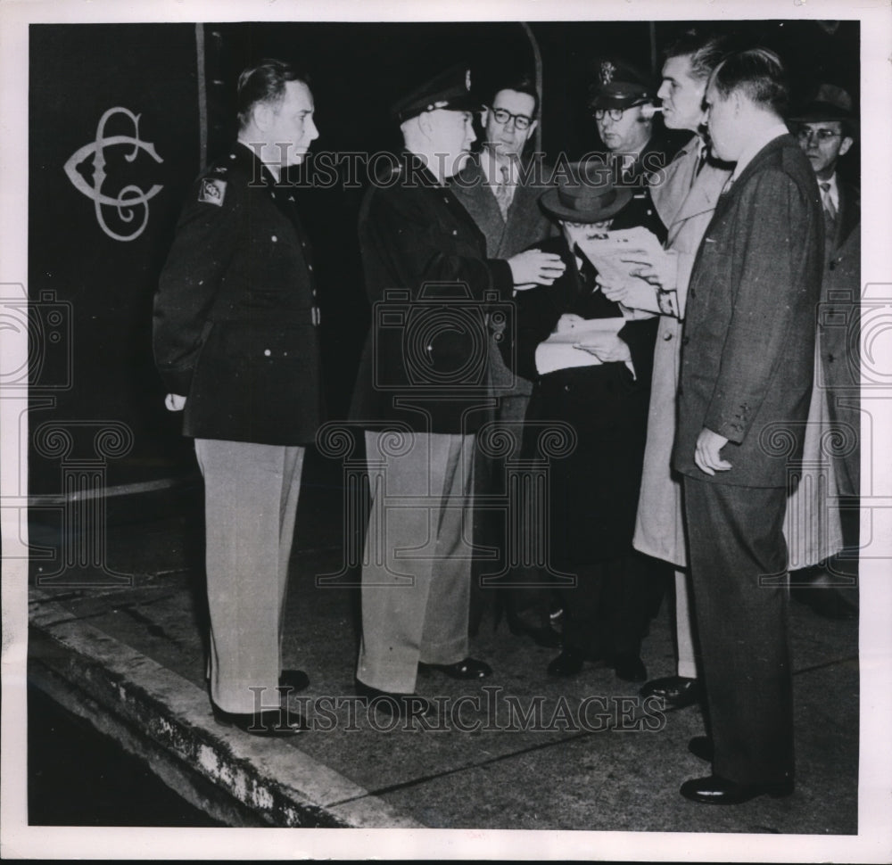 1951 Press Photo US Army&#39;s Press Conference - Historic Images