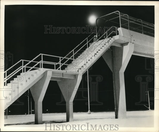 Press Photo Supermodernistic landscape near Portales, New Mexico - Historic Images