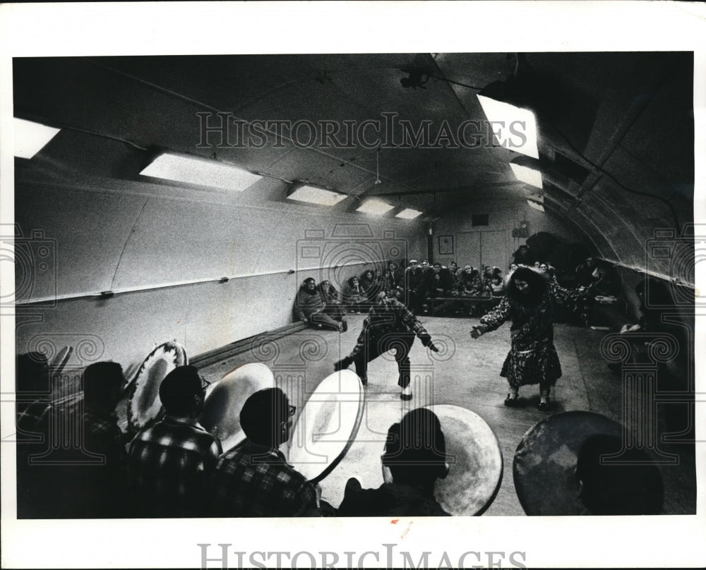 1969 Press Photo The Sielak dancers of Alaska keep an old custom alive - Historic Images