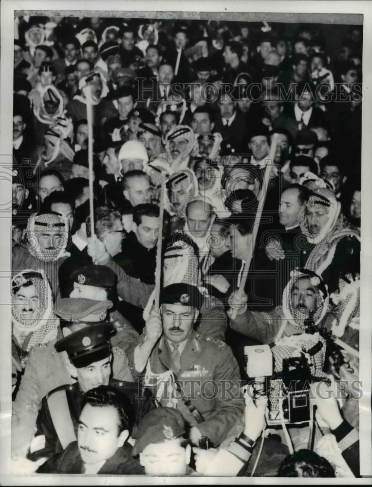 1964 Press Photo Pope Paul VI visits the Stations of the Cross in Via Dolorosa - Historic Images