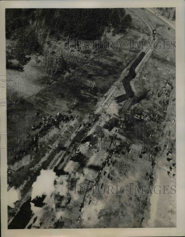 1941 Airview show National Guardsman killed anroute to Camp Shelby.-Historic Images