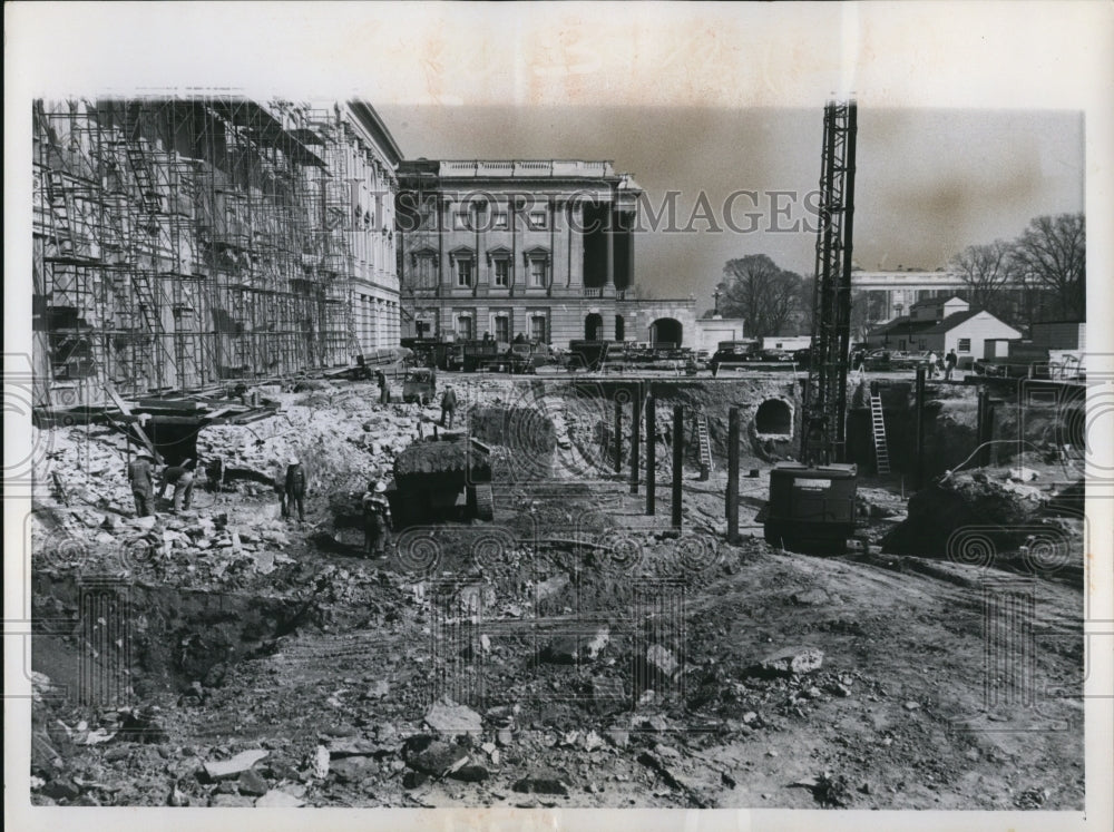 1959 Remodeling National Capitol Building-Historic Images