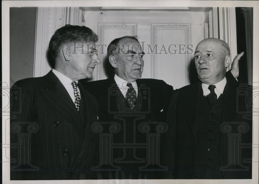 1938 Press Photo Rep. Patrick J. Boland, William Bankhead and Sam Rayburn - Historic Images