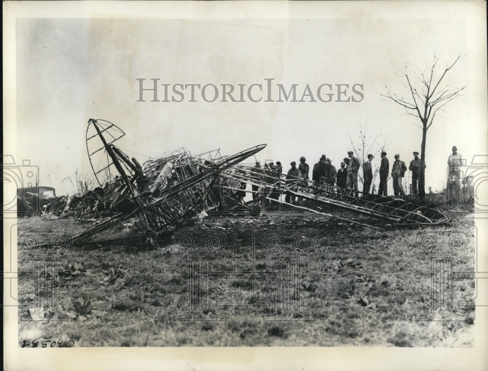 1934 Rapid Air Transport Plane Wreckage Near Amazonia Missouri - Historic Images