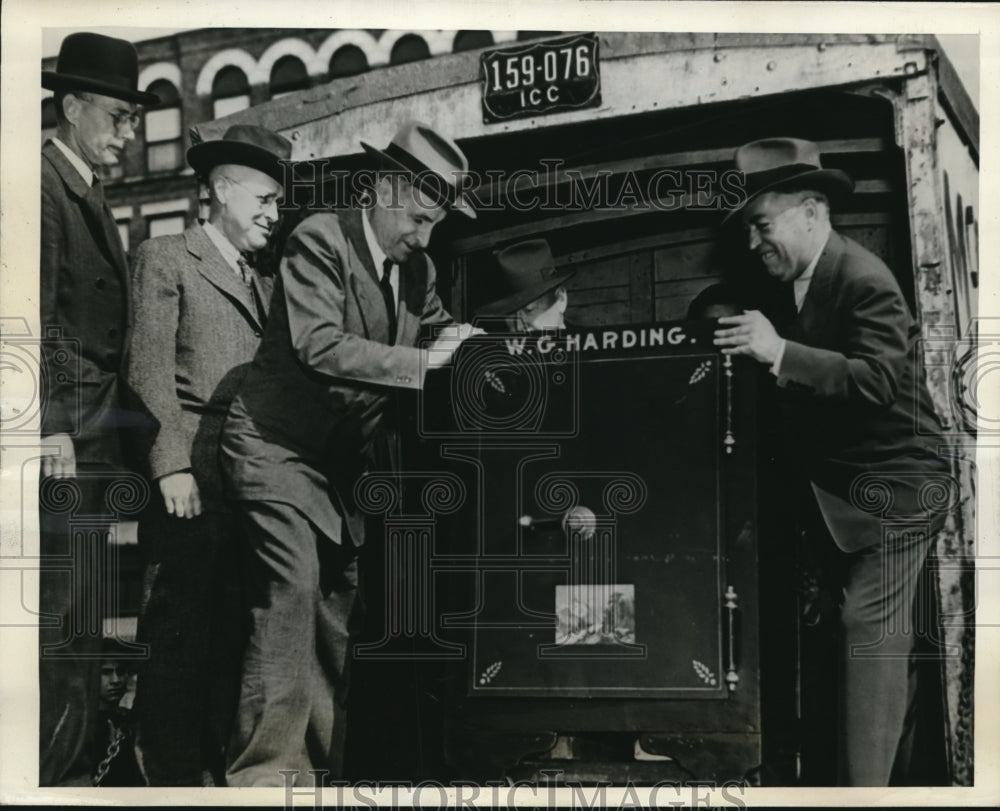 1942 Press Photo H.R.Schaffner,Walter Dear,Louis Brush and Roy Moore - Historic Images