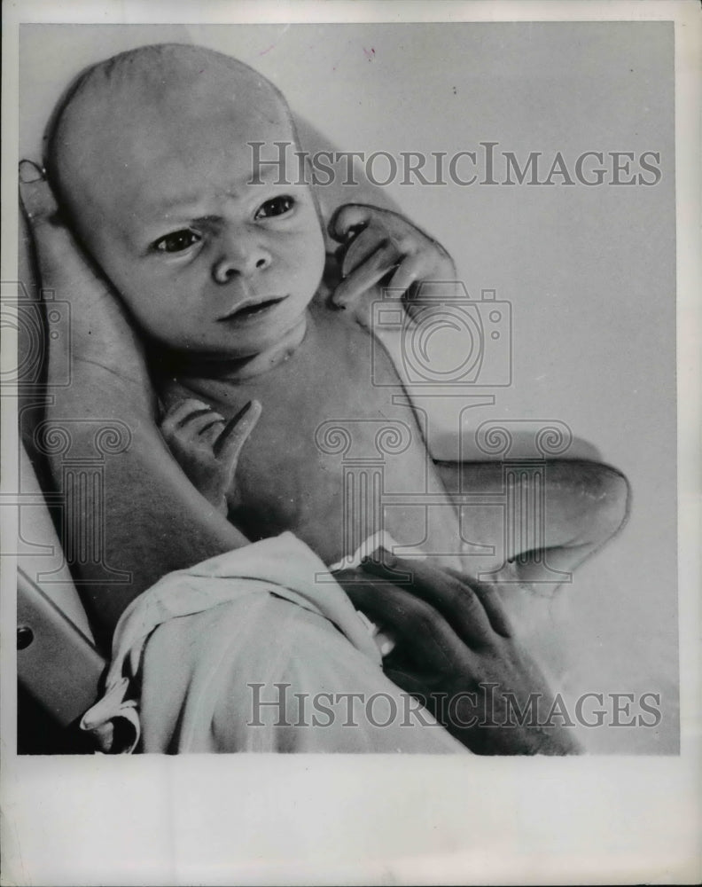 1953 Press Photo Baby Ned92982 Historic Images 1953-press-photo-baby-ned92982-historic-images
