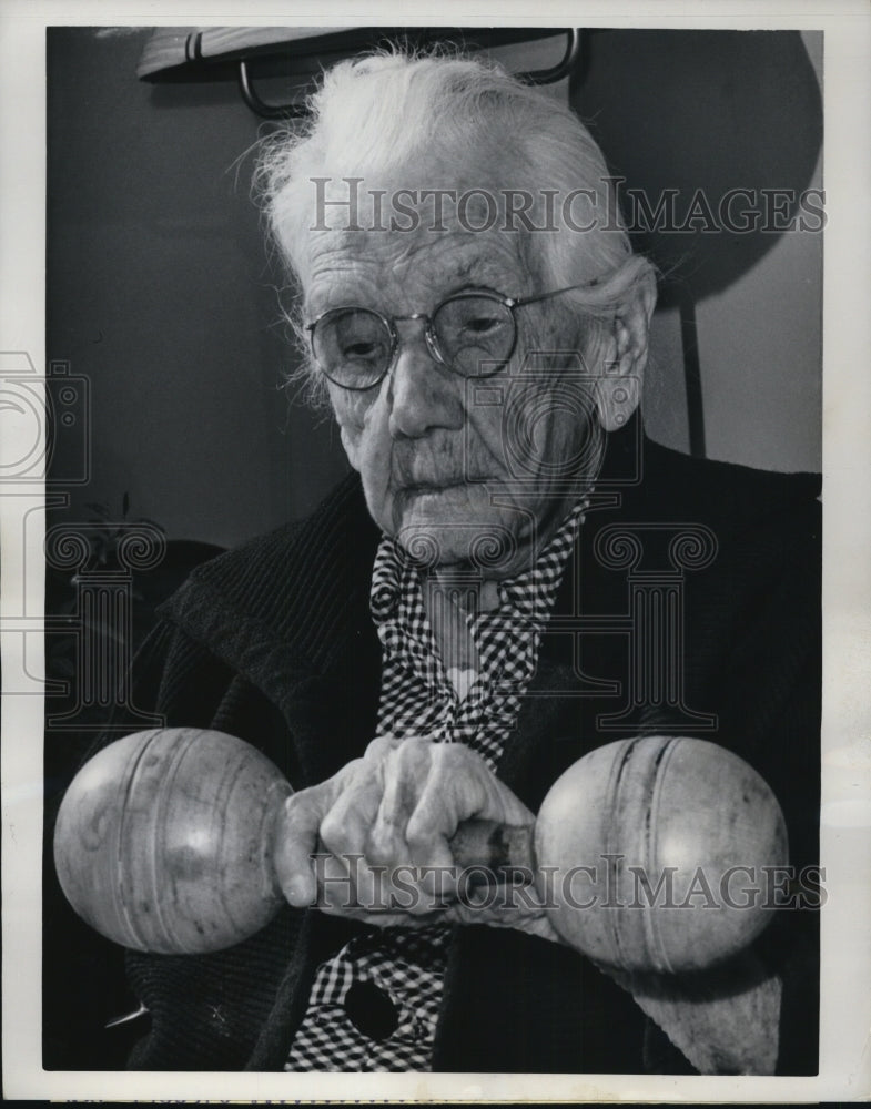 1963 Press Photo Elizabeth Scoon of Denver Colorado 106 Years old - ned96605-Historic Images