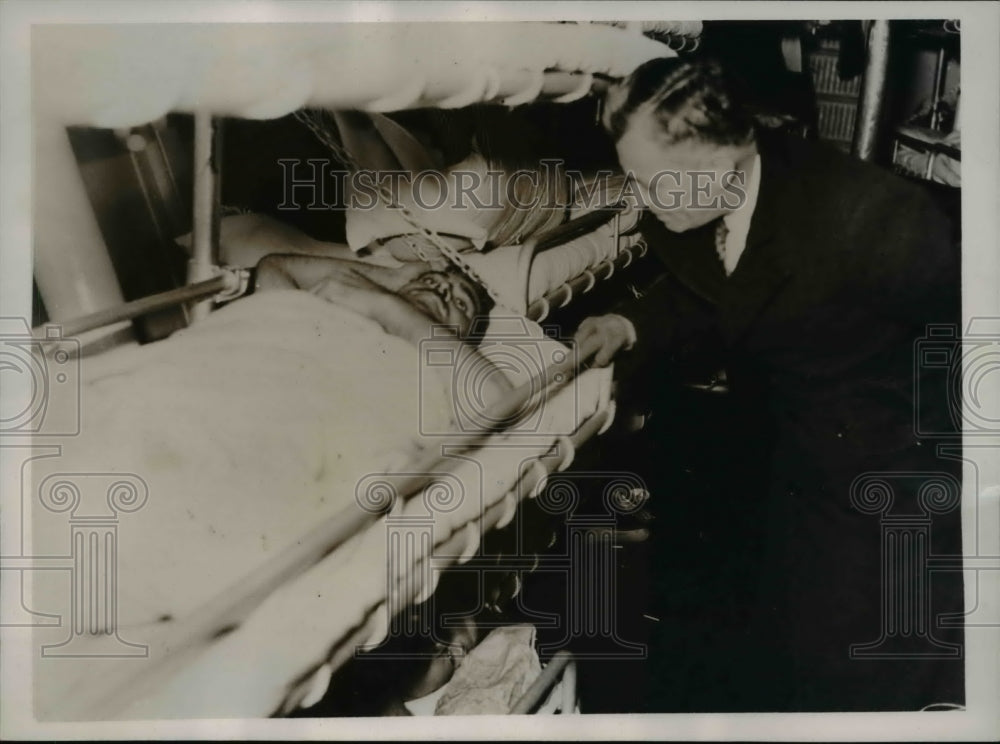 1937 Press Photo Matthew Kakaris and C.L. Zunis - nee03165 - Historic Images