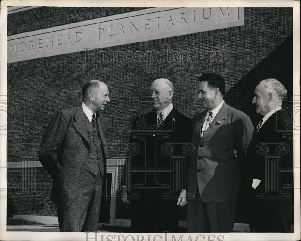 1949 Press Photo Robert House, John Morehead, Kerr Scott, and Frank Graham- Historic Images