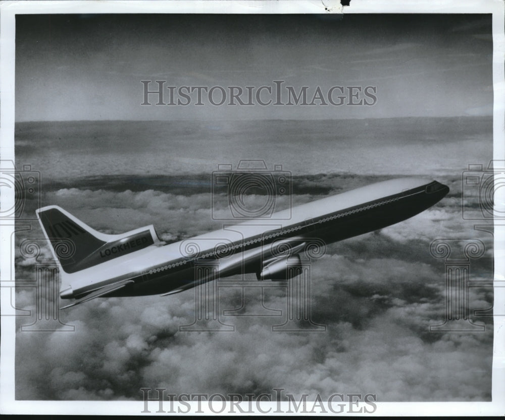 1968 Press Photo The Lockheed 1011 Sales,Lockheed&#39;s advanced technology liner-Historic Images