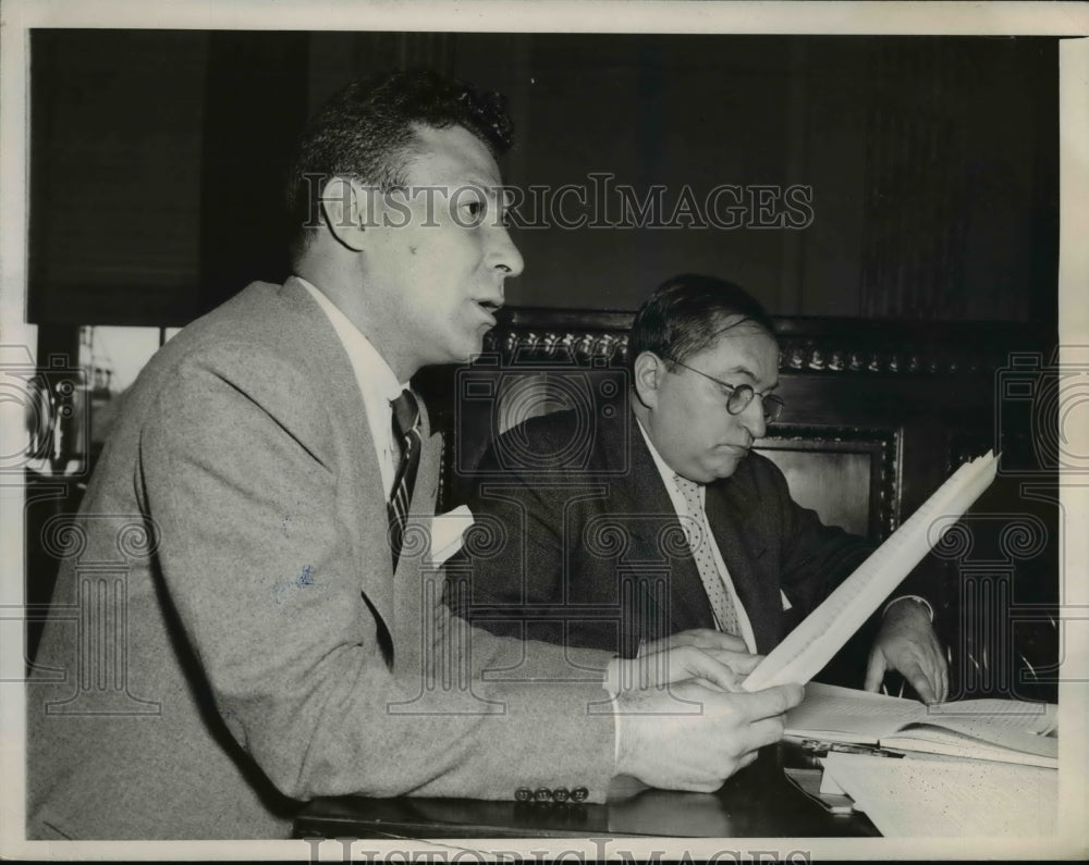 1945 Lee Pressman CIO Counsel - Historic Images