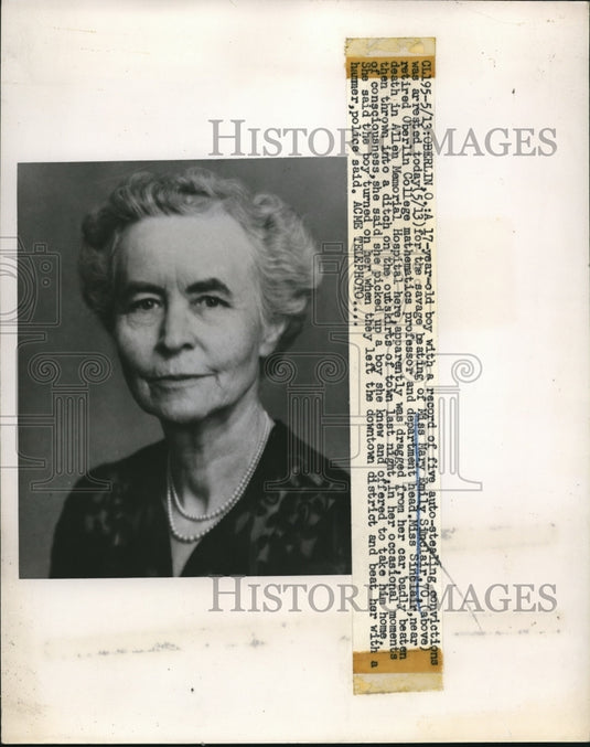 1951 Press Photo Miss Mary Emily Sinclair - nee09095-Historic Images
