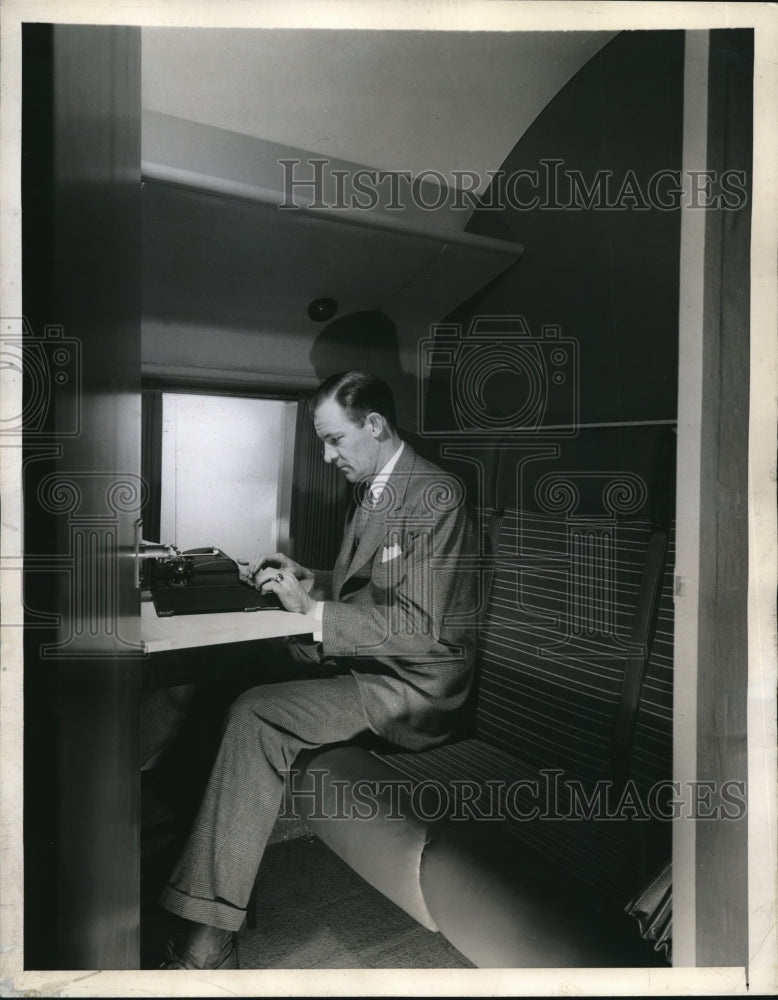 1944 Seats Convert for Privacy on Liberator Liner Vultee Aircraft - Historic Images
