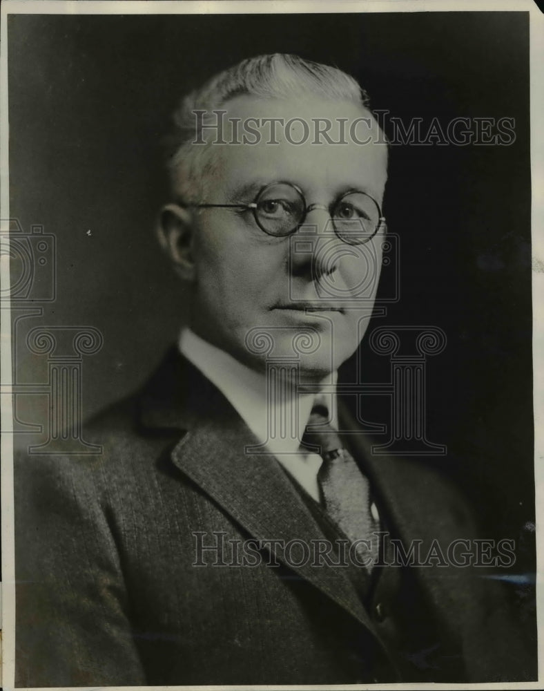 1931 Press Photo F.O. Moburg, Toledo Ohio - nee24645-Historic Images