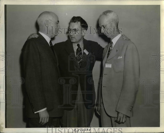 1939 3 President of American Dental Assoc Ward, Merritt & Robinson - Historic Images