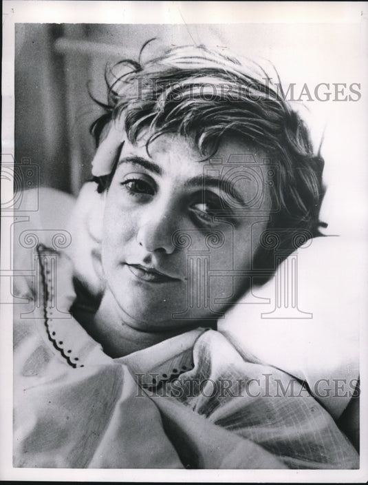 1957 Francois Sagan French Author - Historic Images