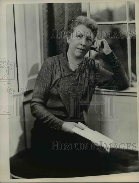 1938 Ada Comstock, president of Radcliffe Colleges in Cambridge - Historic Images