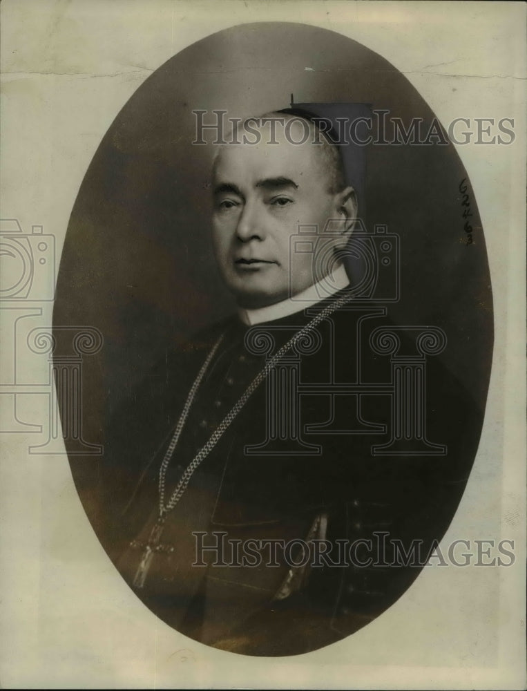 1922 Press Photo Janos Csernoch, Hungarian Archbishop of Esztergom - Historic Images