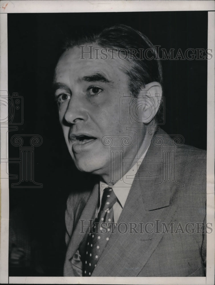 1947 Press Photo New York Governor W. Averell Harriman - Historic Images