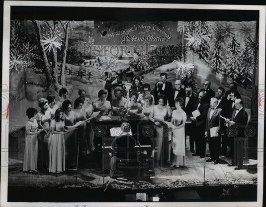 1923 Press Photo Slovenian Glasvena Matica Christmas Concert - nee52058 - Historic Images