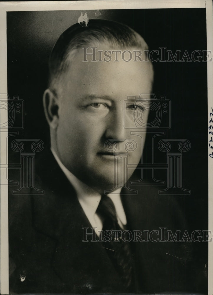 1933 Charles E Denney Director of Northern Pacific Railroad - Historic Images