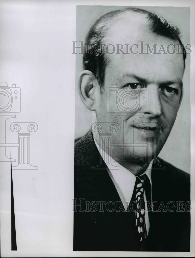 1962 Tom Boardean Editor of Indianapolis Times - Historic Images