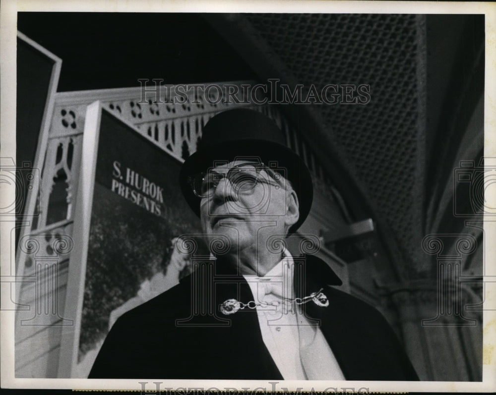 1968 Press Photo Sol Hurok famous impresario presents &quot;Sol Part II&quot; - nee63083- Historic Images