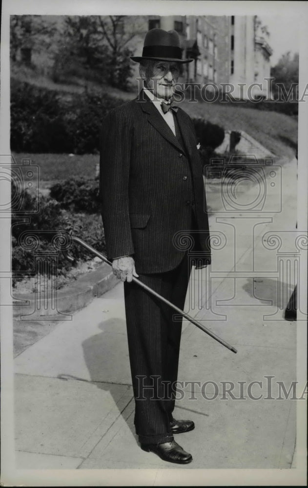 1938 Press Photo James McReynolds Starts 25th Year As Supreme Court Justice - Historic Images