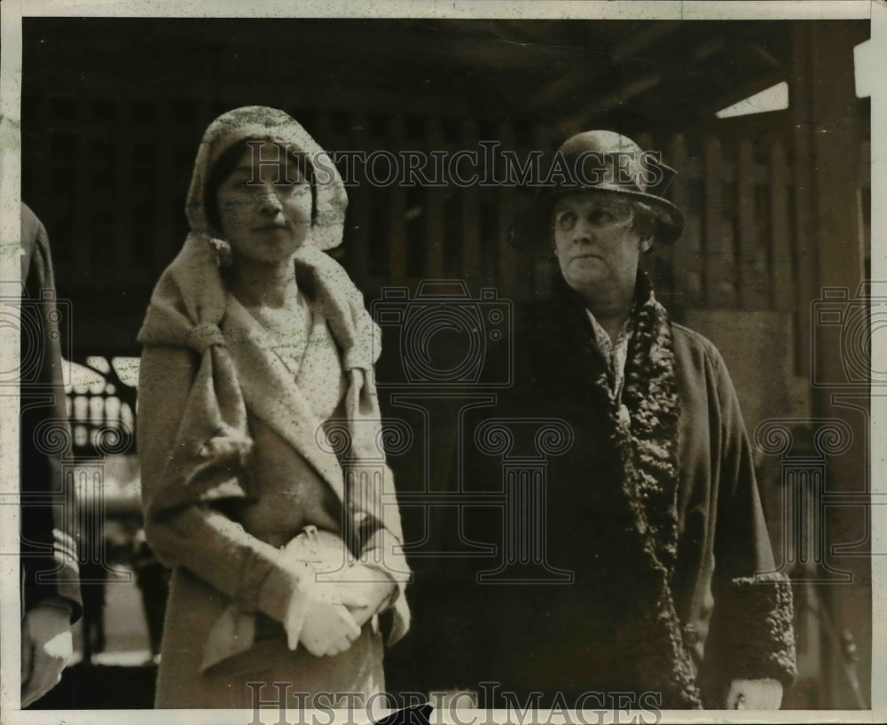 1931 Press Photo Prince &amp; Princess Takamatsu of Japan Visiting West Point-Historic Images