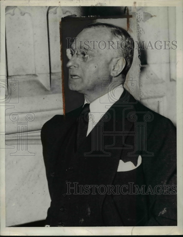 1938 Press Photo New Deal Corps adcisor Felix Frankfurter at Harvard University - Historic Images