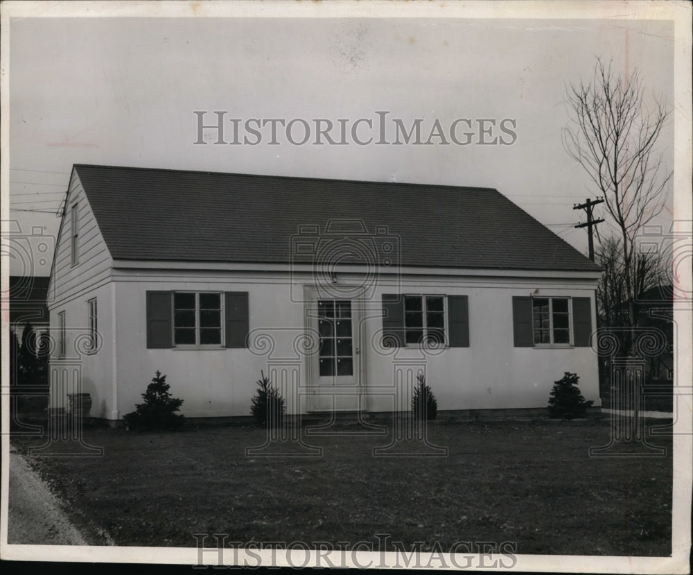 1947 Press Photo House - Historic Images