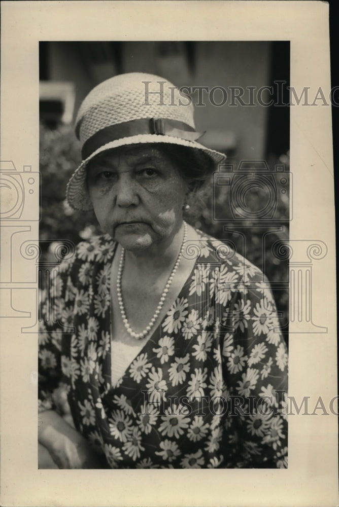 1932 Press Photo Mrs Frank Lowder - nee88475-Historic Images