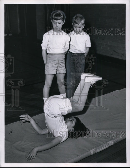 1961 Pamela McDonald, Jamey Carlson, Janet Phelps Noble School - Historic Images