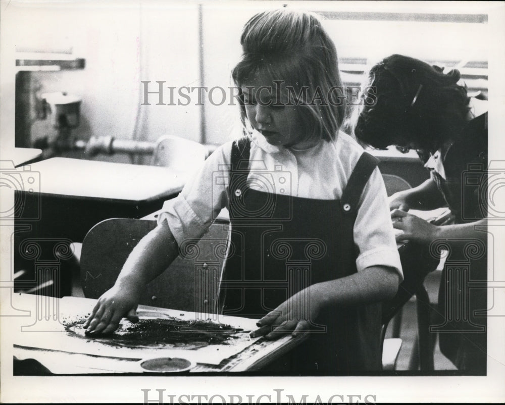 1956 Kathy Bole Of Kirtland Elementary School  - Historic Images