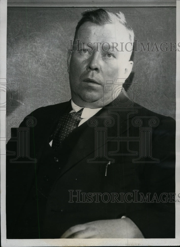 1934 Francis P.Hayes, Juror in Roger Touny Trial jailed for Perjury - Historic Images