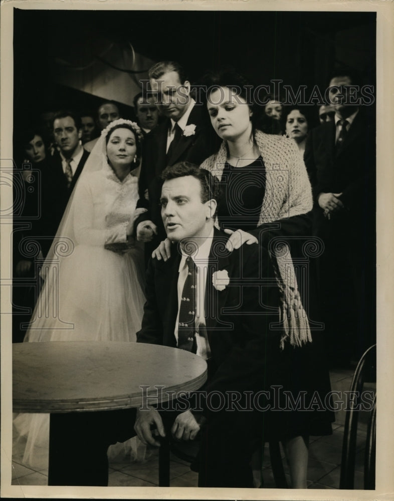 1955 Wedding Scene From A Drama-Historic Images