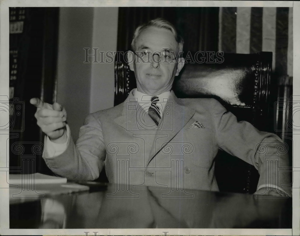 1936 Press Photo Judge Raglan Tuttle presiding over trial of Dr Samuel Boyd - Historic Images