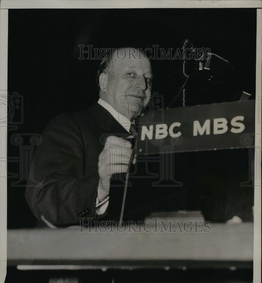 1936 Press Photo Former Senator Henry Allen delivers invitation - nef02150 - Historic Images