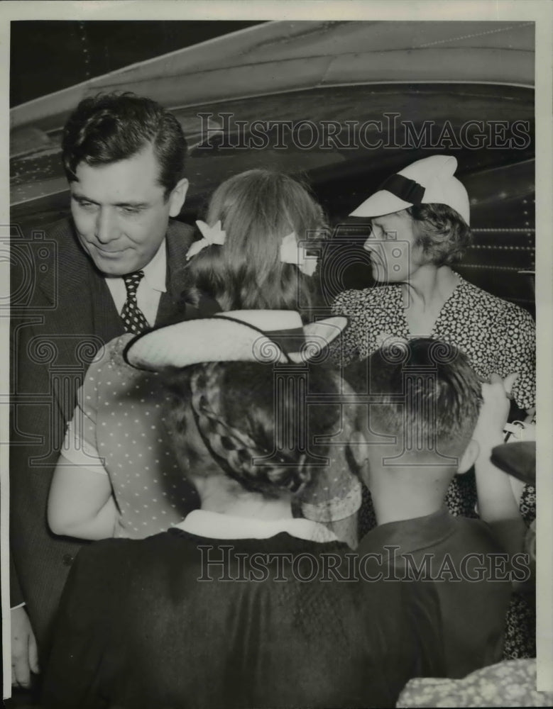 1940 Press Photo Republican Presidential Candidate Wendell Willkie & his wife - Historic Images