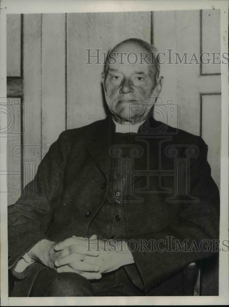 1932 Press Photo Dr. John Scott Lidgett, President New Methodist Church, England-Historic Images